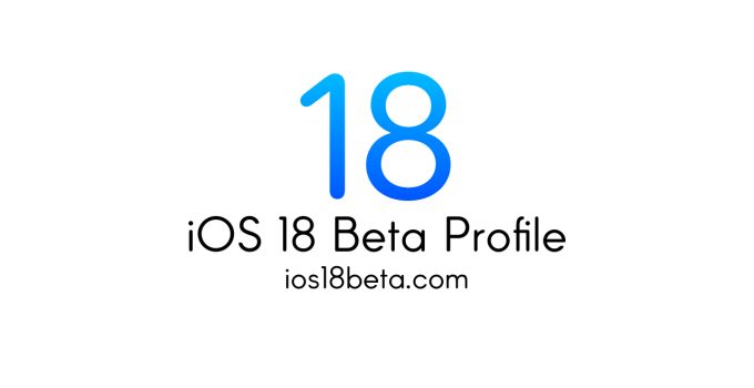 ios 18 beta profile